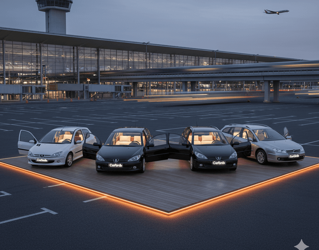 Carbnb installé près d'une gare